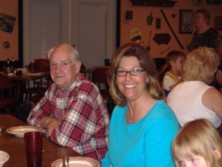 My dad and sister